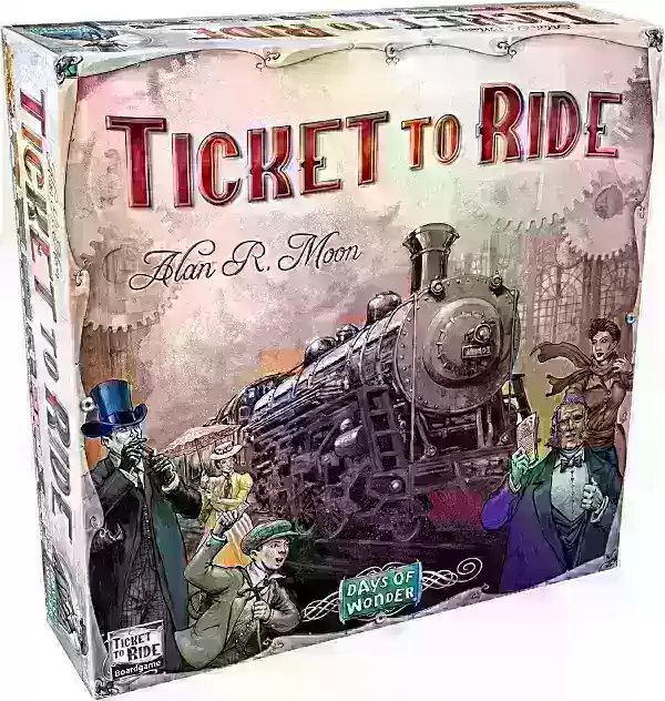 Imagen del juego de mesa Ticket to Ride