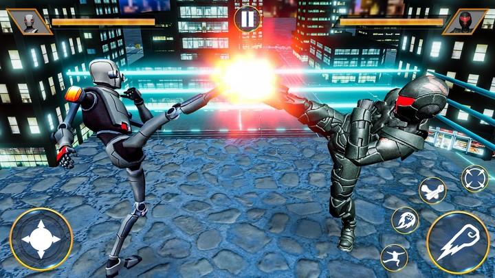 Robot World Wrestling Games 3D ภาพหน้าจอ 1