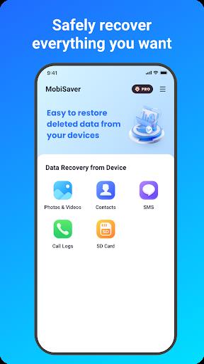 MobiSaver: Data&Photo Recovery ภาพหน้าจอ 0