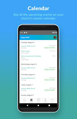Church Center App Zrzut ekranu 3
