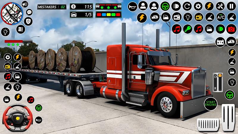 US Cargo Truck Simulator Games ภาพหน้าจอ 3