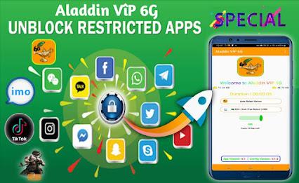 Aladdin VIP 6G-Secure Fast VPN 스크린샷 2