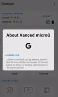 Vanced microG Tangkapan skrin 3
