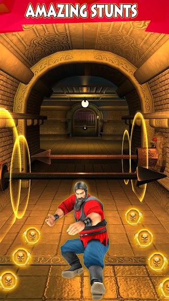 Lost Temple Castle Frozen Run Mod Zrzut ekranu 1