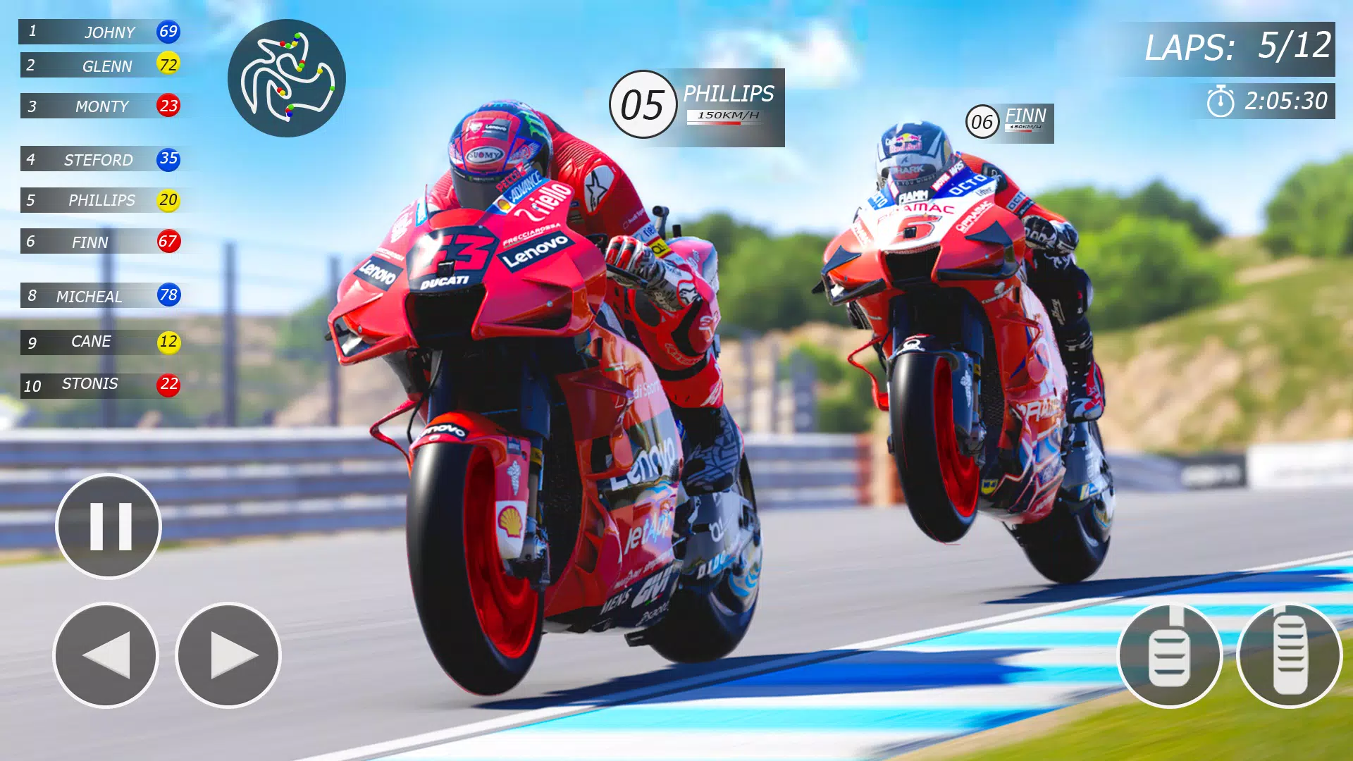 Schermata Bike Racing Moto Bike Games 1