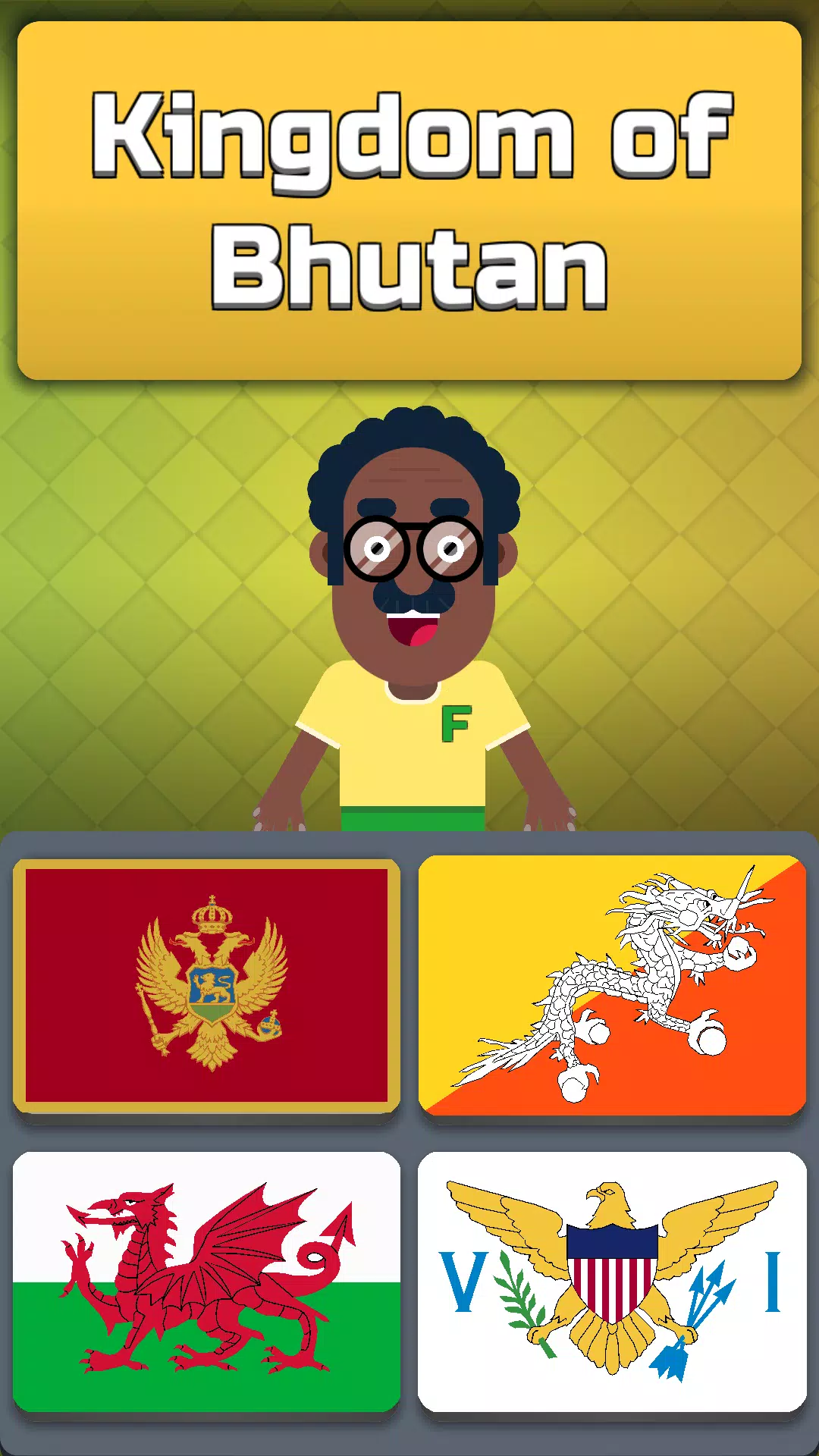 Geography: Flags Quiz Game Captura de tela 2