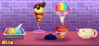 Ice Cream Making Game For Kids স্ক্রিনশট 3