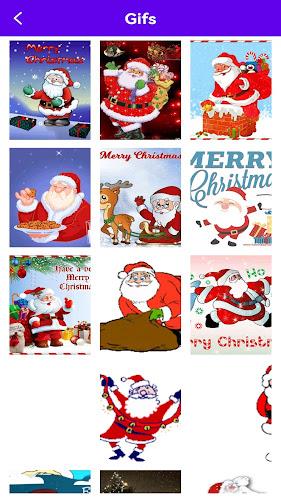 Santa Claus Gift GIF Sticker ภาพหน้าจอ 2