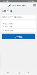 FortiClient VPN Tangkapan skrin 0