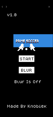 Schermata PRIME SOCCER 0