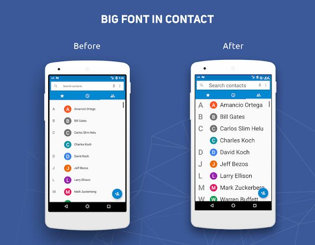 Big Font - Change Font Size & Text Size ภาพหน้าจอ 1