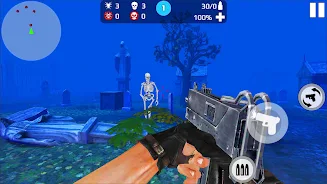 Skeleton Hunter: Survival 3D 스크린샷 1