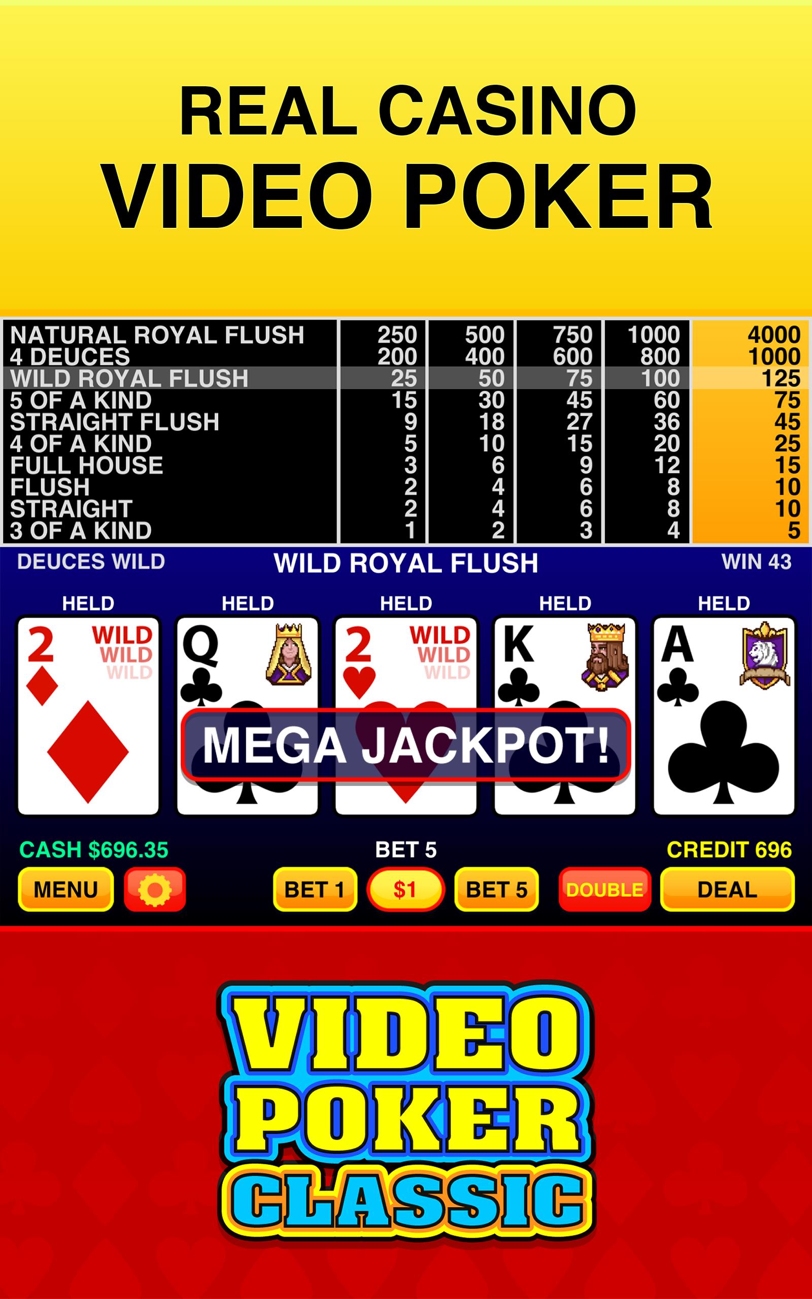 Video Poker Classic ® Capture d'écran 0