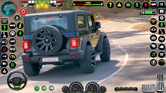 Offroad Jeep Driving:Jeep Game ภาพหน้าจอ 0