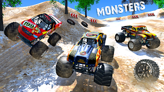 Monster Truck Games Simulator Zrzut ekranu 0