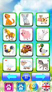 Animal sounds - Kids learn Schermafbeelding 0