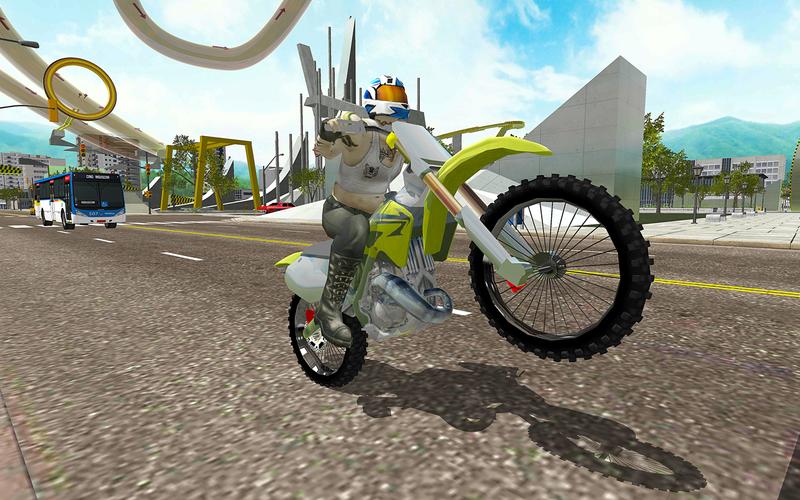 Motorbike Rush Drive Simulator Screenshot 1