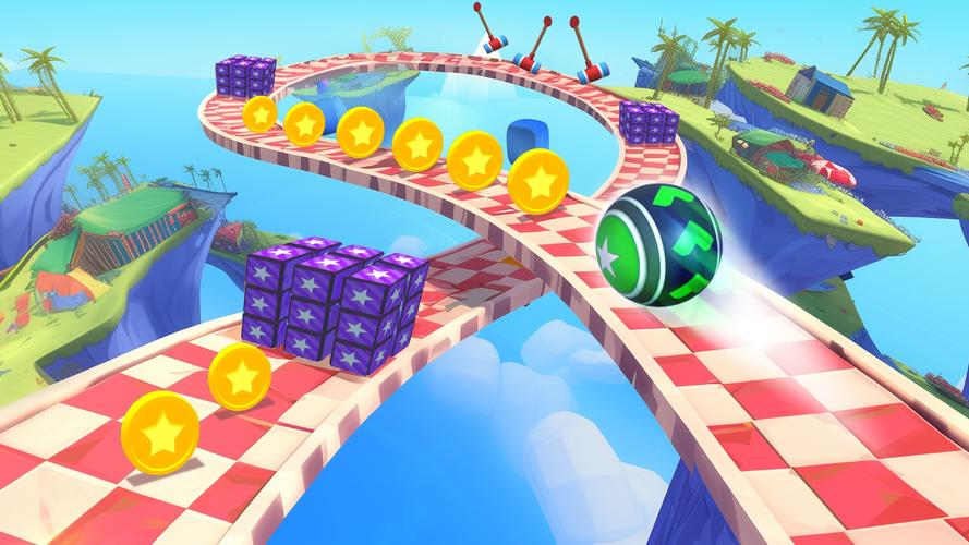 3D Super Rolling Ball Race應用截圖第1張