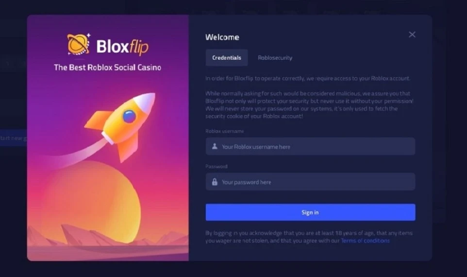 BloxFlip Schermafbeelding 1