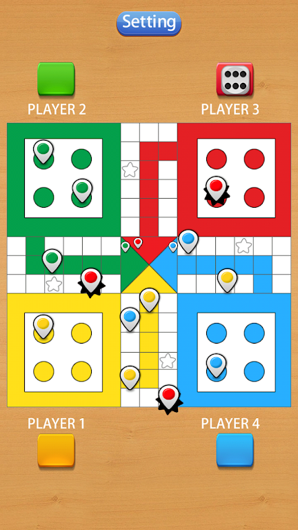 Ludo League Game:Roll the dice स्क्रीनशॉट 1