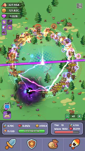 Wild Survival - Idle Defense应用截图第1张