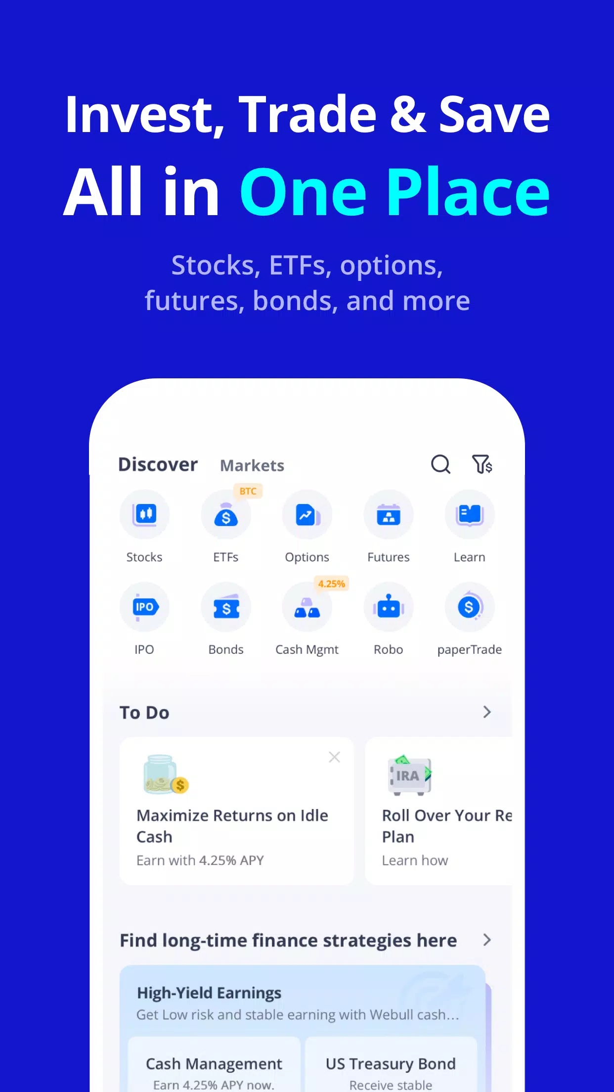 Webull - Stock Quotes & News应用截图第1张