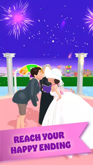 Dream Wedding: Dress & Impress Captura de pantalla 1