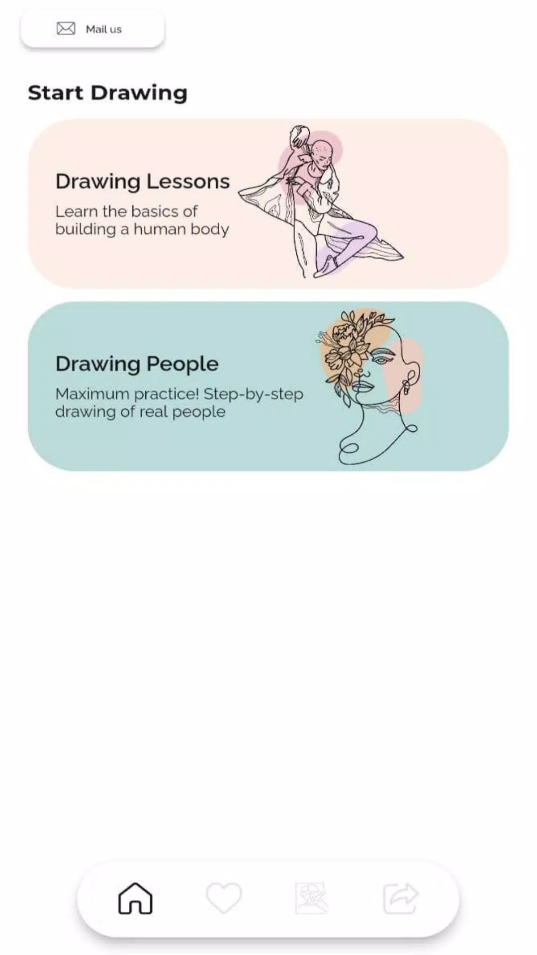 How to Draw People应用截图第1张