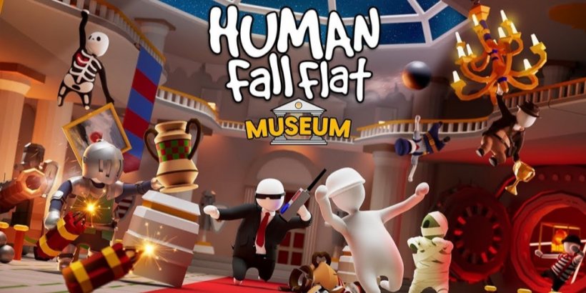 Museum Mayhem: a aventura cheia de obstáculos de Human Fall Flat