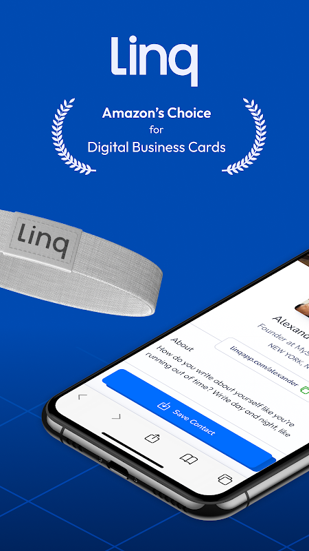 Linq - Digital Business Card应用截图第1张