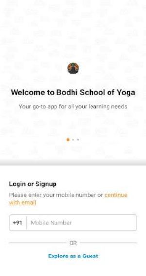 Bodhi School of Yoga Ekran Görüntüsü 0