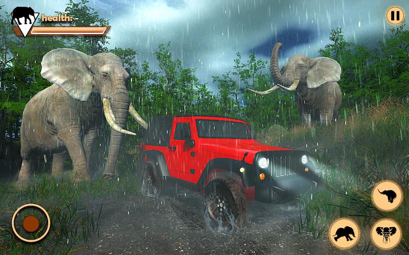 Elephant Simulator Animal Game ဖန်သားပြင်ဓာတ်ပုံ 1