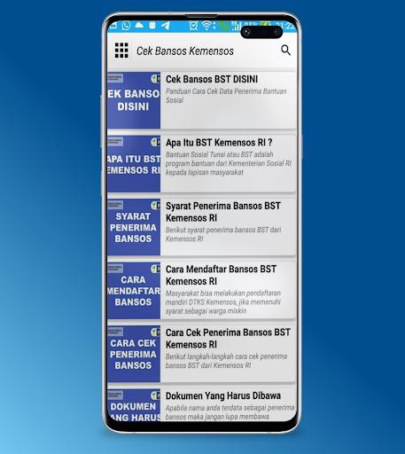 Cek Bansos DTKS BBM PKH BPNT應用截圖第0張