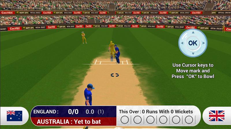 CricVRX TV - 3D Cricket Game スクリーンショット 1