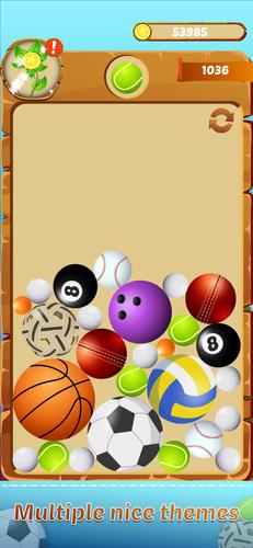 Fruit Merge - Addictive game. Tangkapan skrin 2