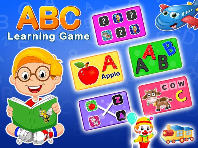 ABC Learning Game ဖန်သားပြင်ဓာတ်ပုံ 0