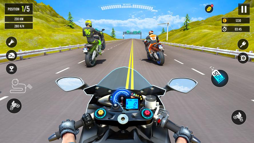Moto Traffic Bike Race Game 3d應用截圖第0張