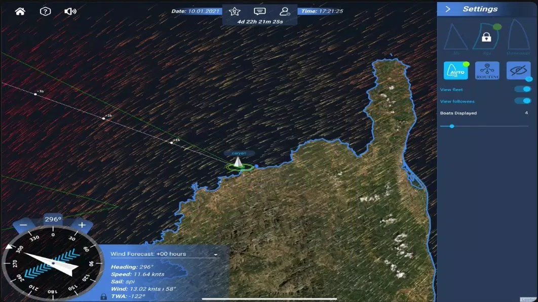 Schermata Realsail 1