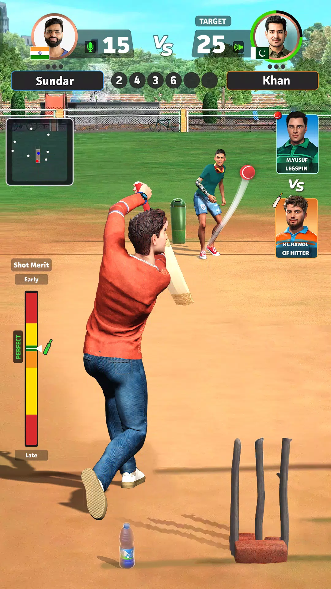 Cricket Gangsta™-Cricket Game Capture d'écran 0