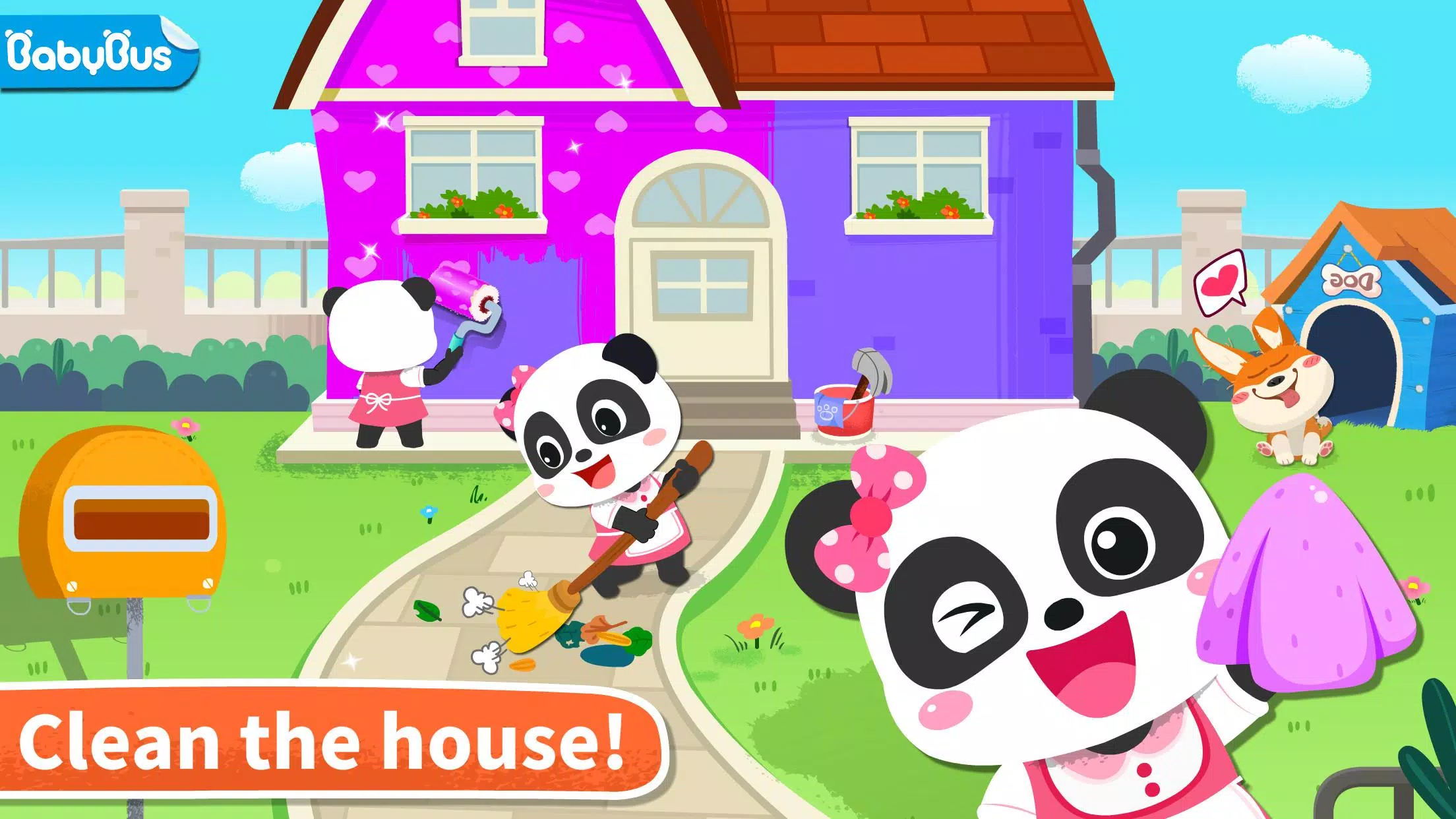 Baby Panda' s House Cleaning应用截图第0张