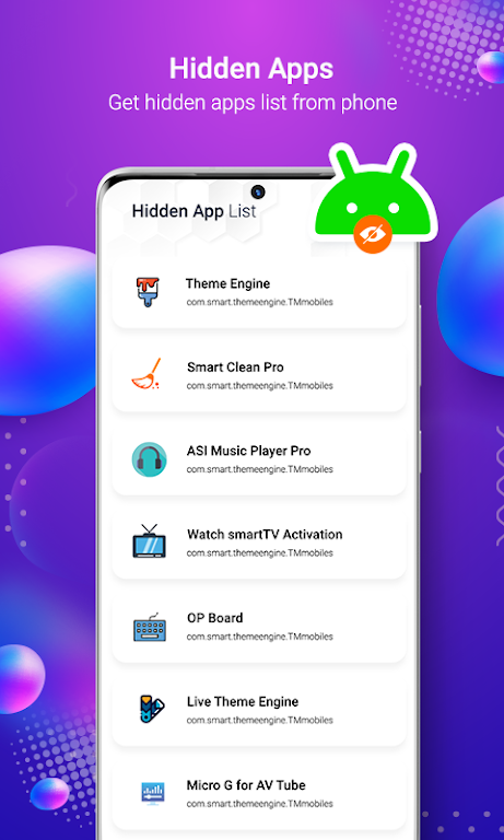 Hidden Apps Scanner Скриншот 0