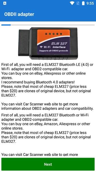 Car Scanner ELM OBD2 Capture d'écran 0