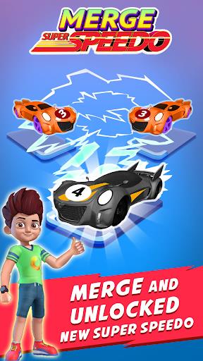 Merge Super Speedo - Kicko Car Tycoon Screenshot 2