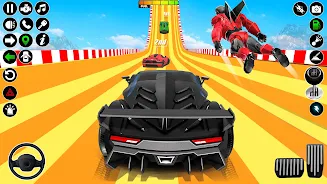 Mega Ramp: Crazy Car Stunts 스크린샷 1