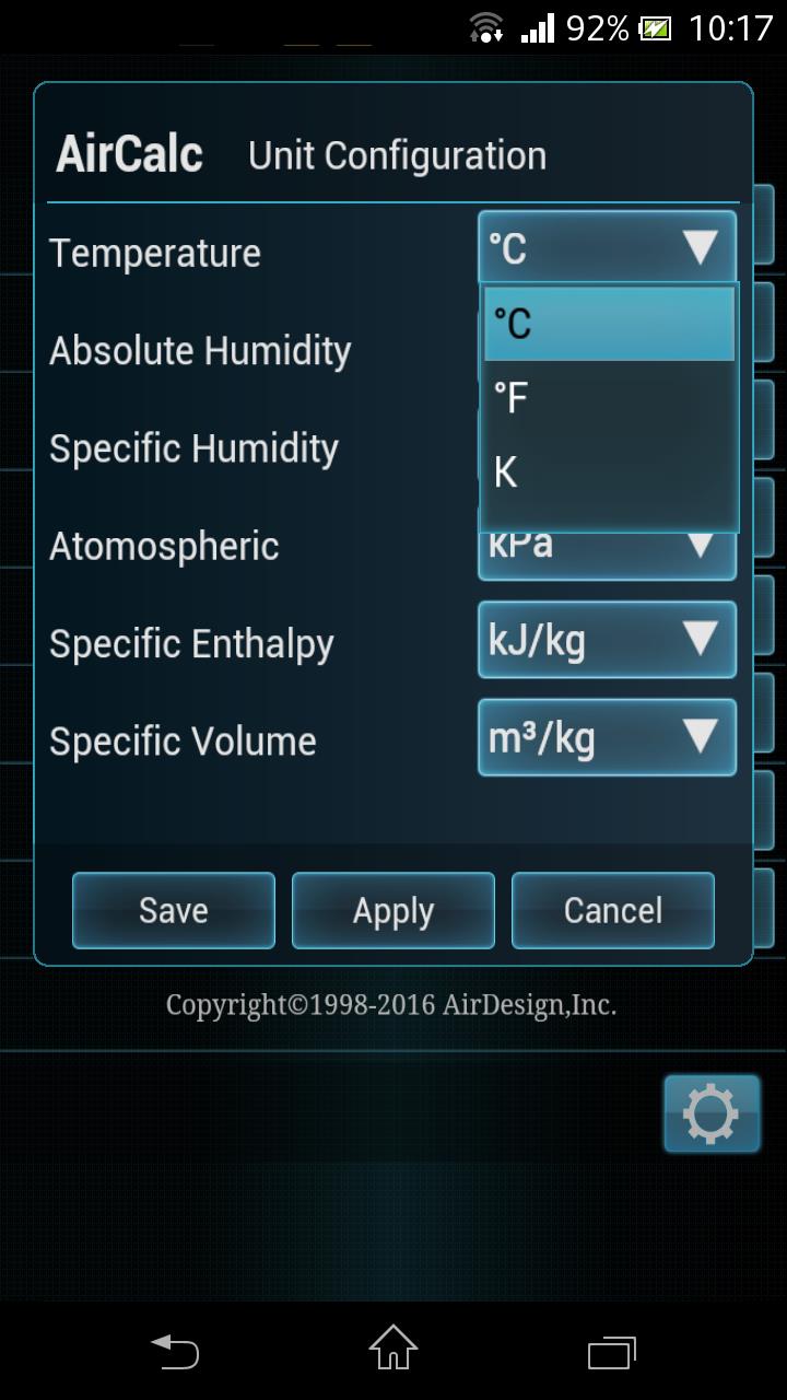 AirCalc for Android スクリーンショット 1