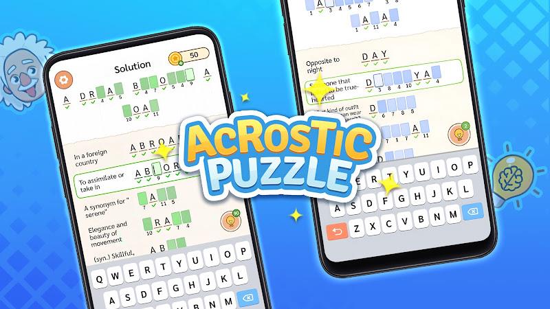 Acrostic Puzzle: Logic Fill in应用截图第1张