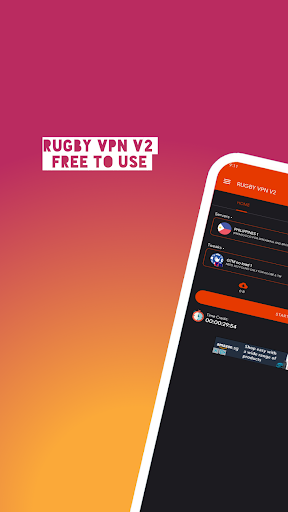 RUGBY VPN V2 Ekran Görüntüsü 0