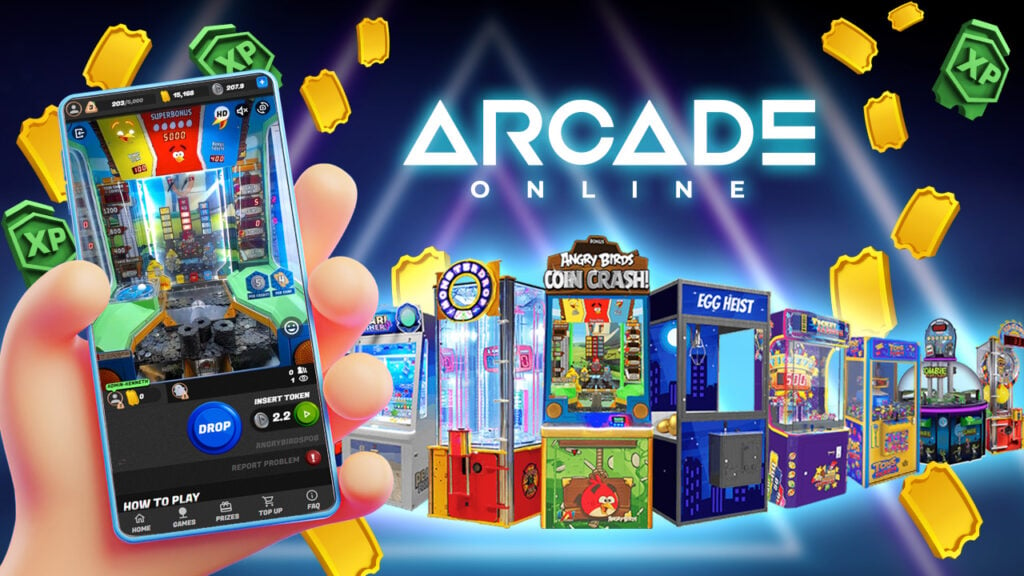 Arcade Online é uma plataforma de jogos baseada em navegador com máquinas reais e prêmios reais