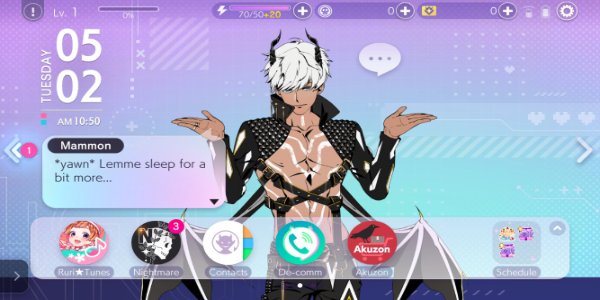 Schermata Otome Games Obey Me! NB 1