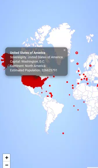 Schermata WORLD MAP: Geography Quiz, Atl 2